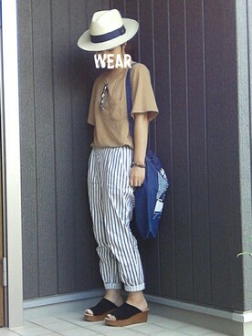 しぃさん（レディース・151cm）の夏コーディネート