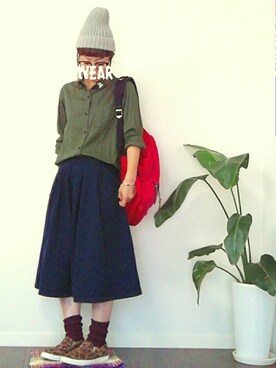 しぃさん(レディース・151cm)の秋コーディネート