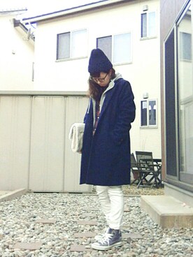 しぃさん（レディース・151cm）の冬コーディネート