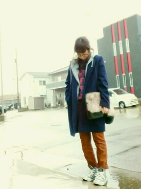 しぃさん（レディース・151cm）の冬コーディネート