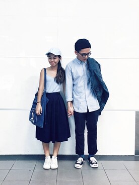 「A ROOM MODELのアイテム（バッグ）」を使った、bluegirlさん（レディース・156cm）の春コーディネート