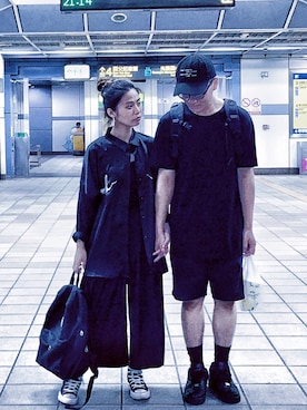 「HYPE（ハイプ）のアイテム（バッグ）」を使った、bluegirlさん（レディース・156cm）の夏コーディネート