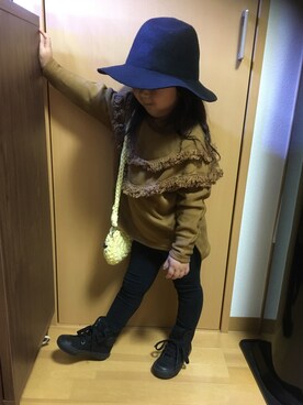 RaRaさん（キッズ・90cm）の冬コーディネート