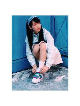 「ASBEE」｜優津季さん（レディース・165cm）の秋コーディネート