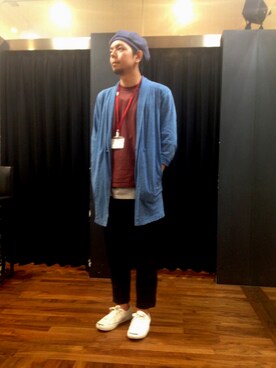 なかまさん（メンズ・175cm）の夏コーディネート