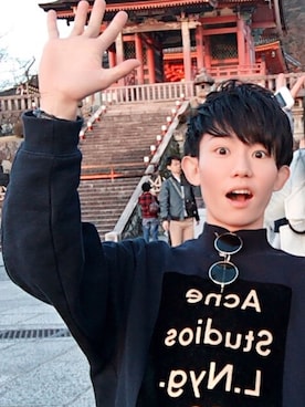 「アイテム（スキンケア）」を使った、ryotaroさん（メンズ・170cm）の秋コーディネート