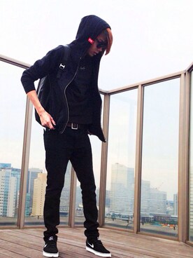 genさん（メンズ・187cm）の春コーディネート