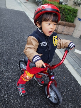 「kounosuke」｜Kounosuke  さん（メンズ・90cm）の春コーディネート