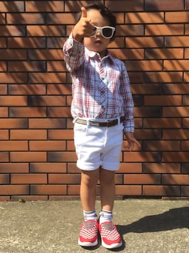 「kounosuke」｜Kounosuke  さん（キッズ・110cm）の春コーディネート