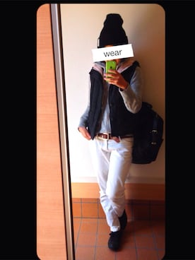 「and it_（アンドイット）のアイテム（帽子）」を使った、★★ryo★★さん（レディース・162cm）の秋コーディネート