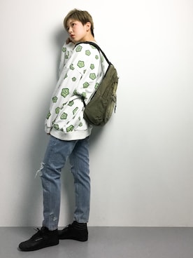 阿久津友里さん（レディース・165cm）の冬コーディネート