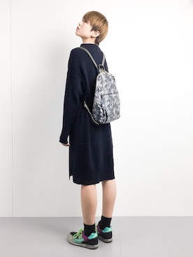 阿久津友里さん（レディース・165cm）の冬コーディネート