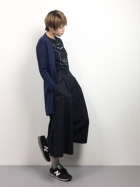 阿久津友里さん（レディース・165cm）の冬コーディネート