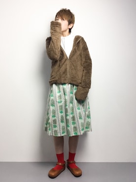 阿久津友里さんのコーディネート