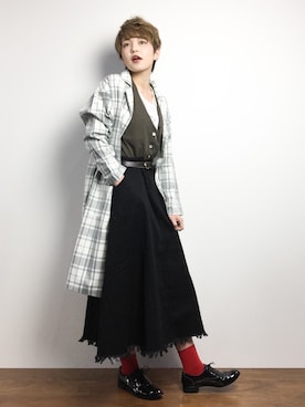 阿久津友里さんのコーディネート