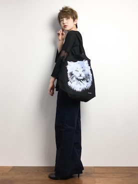 阿久津友里さん（レディース・165cm）の冬コーディネート