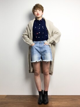 阿久津友里さんのコーディネート