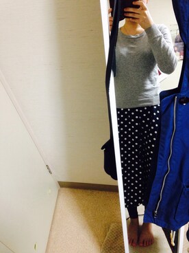 「PAR ICI（パーリッシィ）のアイテム（マウンテンパーカー）」を使った、あおさん（レディース・166cm）の春コーディネート