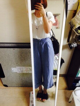 「mystic（ミスティック）のアイテム」を使った、あおさん（レディース・166cm）の春コーディネート