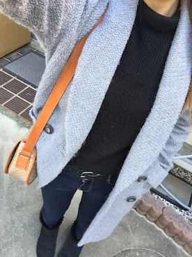 「HERE'S（HERE'S）のアイテム（ジャケット/アウター）」を使った、ｎ.さん（レディース・158cm）の春コーディネート