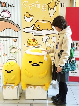 「Design Tshirts Store graniph（デザイン　ティーシャツ　ストア　グラニフ）のアイテム（その他アウター）」を使った、あーもさん（レディース・167cm）の春コーディネート