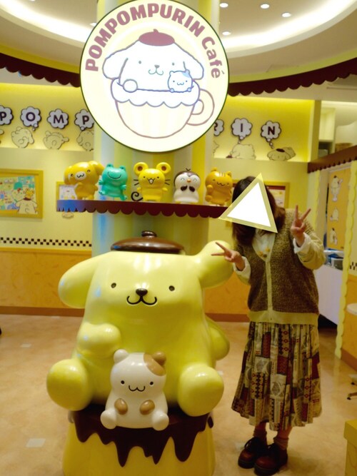ポムポムプリンカフェの1号店は原宿