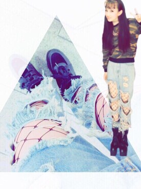 「厚底」｜#WAKANAさん（レディース・152cm）の春コーディネート