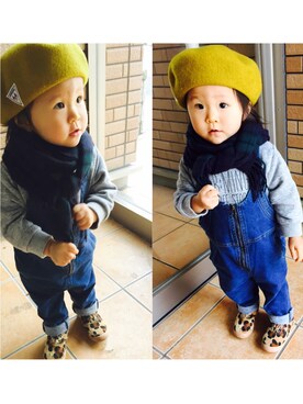 せーなさん（キッズ・80cm）の秋コーディネート