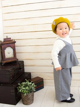 せーなさん（キッズ・80cm）の冬コーディネート