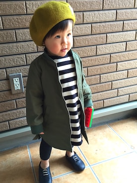 せーなさん（キッズ・80cm）の春コーディネート