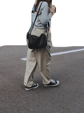 「CONVERSE（コンバース）のCONVERSE コンバース ジャック パーセル / JACK PURCEL（スニーカー）」を使った、__saikaさん（レディース・158cm）の秋コーディネート