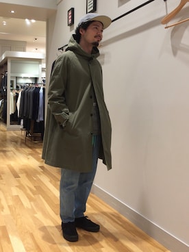 「Steven Alan（スティーブンアラン）のアイテム（その他アウター）」を使った、Tsuyoshiさん（メンズ・166cm）の秋コーディネート