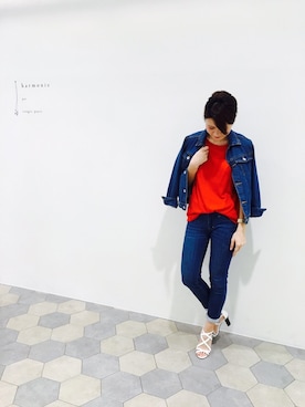 「LIPSTAR（リップスター）のアイテム」を使った、lipstar_officialさん（レディース・164cm）の春コーディネート