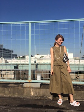 「アイテム（オールインワン・サロペット）」を使った、lipstar_officialさん（レディース・164cm）の春コーディネート