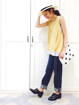 「LIPSTAR（リップスター）のアイテム」を使った、lipstar_officialさん（レディース・158cm）の夏コーディネート