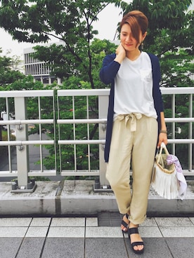 「LIPSTAR（リップスター）のアイテム」を使った、lipstar_officialさん（レディース・164cm）の夏コーディネート