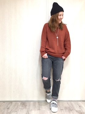 「LIPSTAR（リップスター）のアイテム」を使った、lipstar_officialさん（レディース・156cm）の秋コーディネート