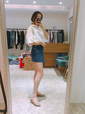 屁颠屁颠蓝星人YYさんのコーディネート