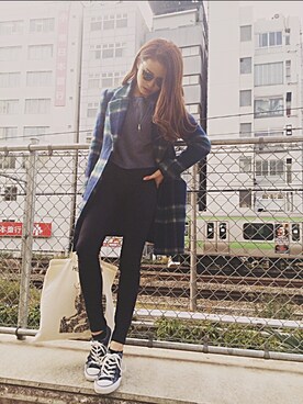 尾崎紗代子さんのコーディネート