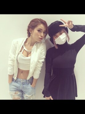 尾崎紗代子さんのコーディネート