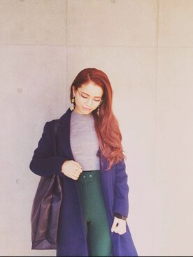 尾崎紗代子さんのコーディネート