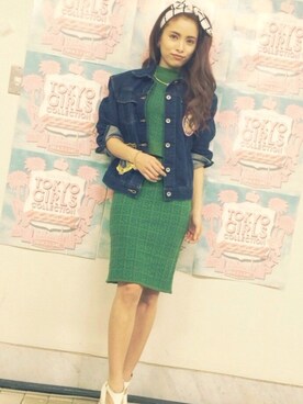 尾崎紗代子さんのコーディネート