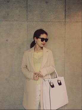 尾崎紗代子さんのコーディネート