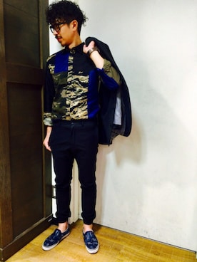 「Dita（ディータ）のアイテム」を使った、daisukeさん（メンズ・173cm）の夏コーディネート