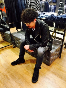 「EFFECTOR（エフェクター）のアイテム」を使った、daisukeさん（メンズ・173cm）の秋コーディネート