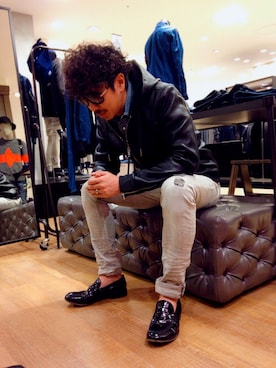 「Dita（ディータ）のアイテム」を使った、daisukeさん（メンズ・173cm）の秋コーディネート