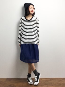 ちばゆきZさん(レディース・157cm)の春コーディネート