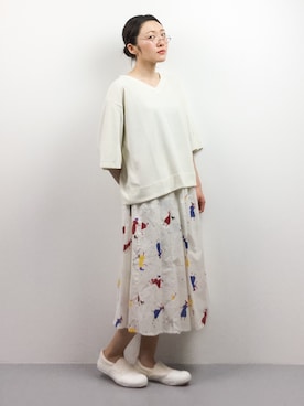 ちばゆきZさん（レディース・157cm）の春コーディネート