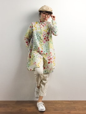 ちばゆきZさん（レディース・157cm）の春コーディネート