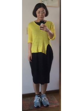 「theo（テオ）のアイテム」を使った、nellnellnellさん（レディース・160cm）の夏コーディネート